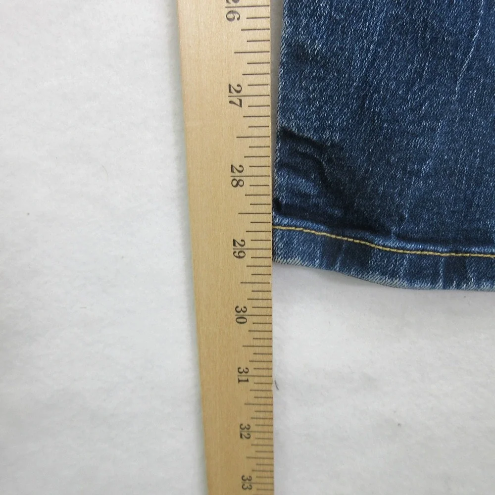 Armani Exchange Men's Jeans Size 32 Short Blue Denim Straight Leg Made in USA